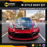 tested body kit in stock with high quality MS style FRP CARBON body kit for panamera 970