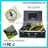 Waterproof Sewer Inspection Detector, Cctv Pipe Inspection Camera TEC-Z710-5