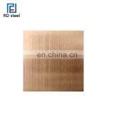 Gold Stamped Stainless Steel 3d Wall Design Embossed Mirror Finish Process Sheet thumbnail-5