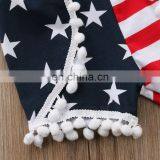 Toddler Kids 2pcs Sleeveless Vest Top + Striped Stars Shorts Pants Set Baby Clothes Outfits Clothing Set thumbnail-6