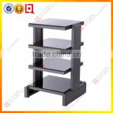 Shiny balck hift rack,floor stand,shoe display