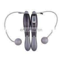 Factory Direct Sale Weighted Jump Rope Cordless Custom Smart Heavy Grey With Counter thumbnail-3