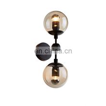 Decorative Wall Lamps Updown Double Heads Glass Wall Light Magic Beans Molecular Wall Lamp