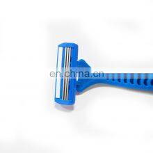 High Guality Hotel Supplies Disposable Stainless Steel Triple Blade Shaver Razor thumbnail-3