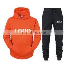 Men's and Women's Pullover Casual Gym Sport Wool Hoodie Winter High Quality Hoodie Set thumbnail-2