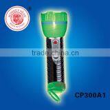 emergency power aluminum dry batetry led flashlight torch