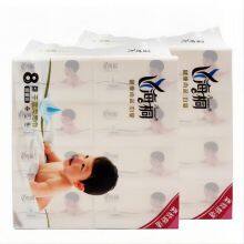 Haitong 8-pack Medium Size Mother and Baby 5-layer Household Tissue Paper, Native Wood Paddle Suction Paper, Removable Toilet Paper Manufacturer thumbnail-2