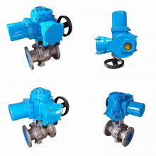 Q347f-16c Q347f-25c DN300 Flange Trunnion WCB Ball Valve thumbnail-1