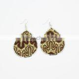 2015 New Handmade Lace Pattern Drop Earring High Quality Fashion Earring thumbnail-6