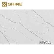 High Quality Modern Design Calacatta White Artificial Quartz Stone Slab Versatile Bathroom Table Top Kitchen Dining Living Room thumbnail-4