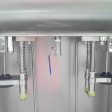 50Hz SUS304 Automatic Glass Bottle Filling Machine For Beer / Beverage thumbnail-5