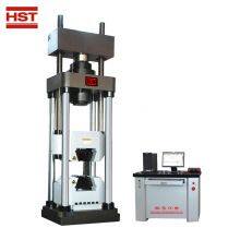 HST Hydraulic Universal 30T Computer Control Testing Machine 300 KN Servo Type Oil Cylinder Upper Testing Machine WAW-300A thumbnail-4