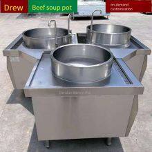 Gas Steam Rice Cabinet, Steam Fish and Seafood Steam Cabinet, Steam Bun and Rice Steamer, 10-tray Steam Box for Canteen Kitchens thumbnail-2