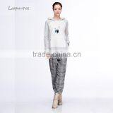 Free Shipping Ladies Overcoat New Designs With Hat in White Coats and Jackets Woman thumbnail-3