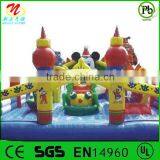 2014 Fashion Korea Style Inflatable Amusement Park Center Theme Parks for Sale