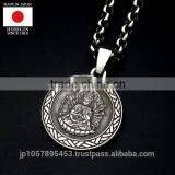 Original and Luxury Handmade Men Pendant Silver and Gold Pendant With Stylish Made in Japan thumbnail-1