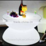 PE Plastic Bar Table With LED Lights and Remote 6040F