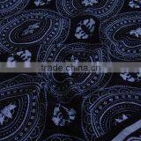 Wholesale Black Flower Printing Muslim Women Head Scarf With Tassels thumbnail-5