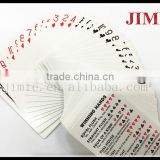 top garde pepar customize playing card,casino custom playing card