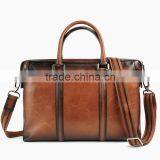Minandio Guangzhou Factory Genuine Leather Office Bags for Men Business Man Bag Leather New Stylish Leather Briefcase for Sale thumbnail-3