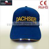 Embroidery Customized Logo Cotton LED Caps thumbnail-3