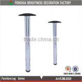 Adjustable Metal Steel Table Legs /round Furniture Legs / Chrome Plated Legs ISO9001:2008 thumbnail-3
