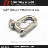 Stainless Steel Shackle Clasp , Round Head Screw d Shackle thumbnail-1