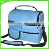 High Quality Sky Blue Cooler Fitness Lunch Bag Cooler Bag Warm Bag thumbnail-1