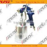 Blue Color Paint Spray Gun With Bright Cup