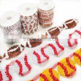 Individual Football Shabby Chiffon Non-frayed Flower With Football Elastic In Sales thumbnail-3