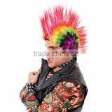 colorful mohawk wigs Helmets Sythetic Wigs SW-1506