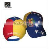 6 Panel 100% Cotton Black&red Bottle Opener Baseball Cap