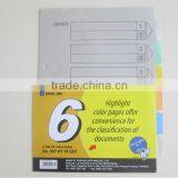 Index Paper 5 Tabs 907-6Y1KGSV