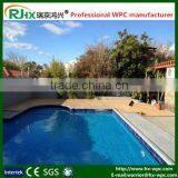 WPC Flooring Around Swimming Pool in Private Villa With Non-slip Waterproof/High Quality and Cheap Price Composite Decking