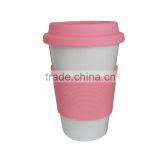 Promotional Gift Ceramic Coffee Mug With Silicone Lid Quality Choice thumbnail-4