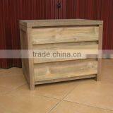 Recycled Teak Dressers w/ 3 Drawer