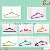 Velvet Suit Hanger Simple Slim-Line Suit Flocked Hanger in 8 Kinds thumbnail-1