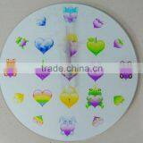 Glass Wall Clock, Decorative Clock thumbnail-2
