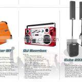 dj Powered Music Speaker Box With Battery Level Indicator Master Volume Music Portable Speaker thumbnail-2