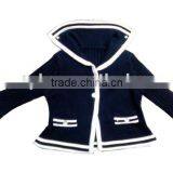 New Design Girls Black Cardigan Sweater