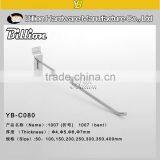 Hanging Hook Chrome Plating Display Steel Hooks Shop Fittings Slatwall thumbnail-5