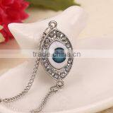 Hotsale Newest Style Silver Crystal Evil Eye Bracelet thumbnail-2