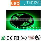 Non-waterproof IP20 SMD3528 60leds Green Color LED Strip Light