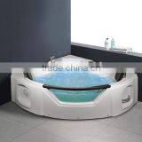 Black European Standard Whirlpool 100% Acrylic Bathtub thumbnail-1