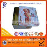 Customized Recyclable Feature Chocolate Metal Box Wholesale Custom Printing Biscuit Tin Gift Can