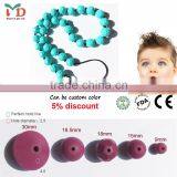 New Design 100% Silicone Fruit Loop Bead Necklace Jewelry thumbnail-2
