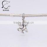 925 Sterling Silver roller ice skate charms