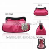 waterproof folding makeup bag cosmetic case pink makeup kits