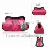 Waterproof Folding Makeup Bag Cosmetic Case Pink Makeup Kits thumbnail-1