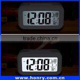 Hot Selling Cheapest 7 Color Changing Digital Alarm Led Clock thumbnail-4